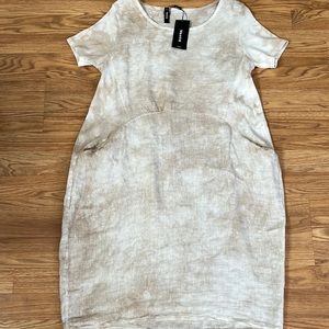 Venti6 Dress 100% linen made in Italy NWT size small